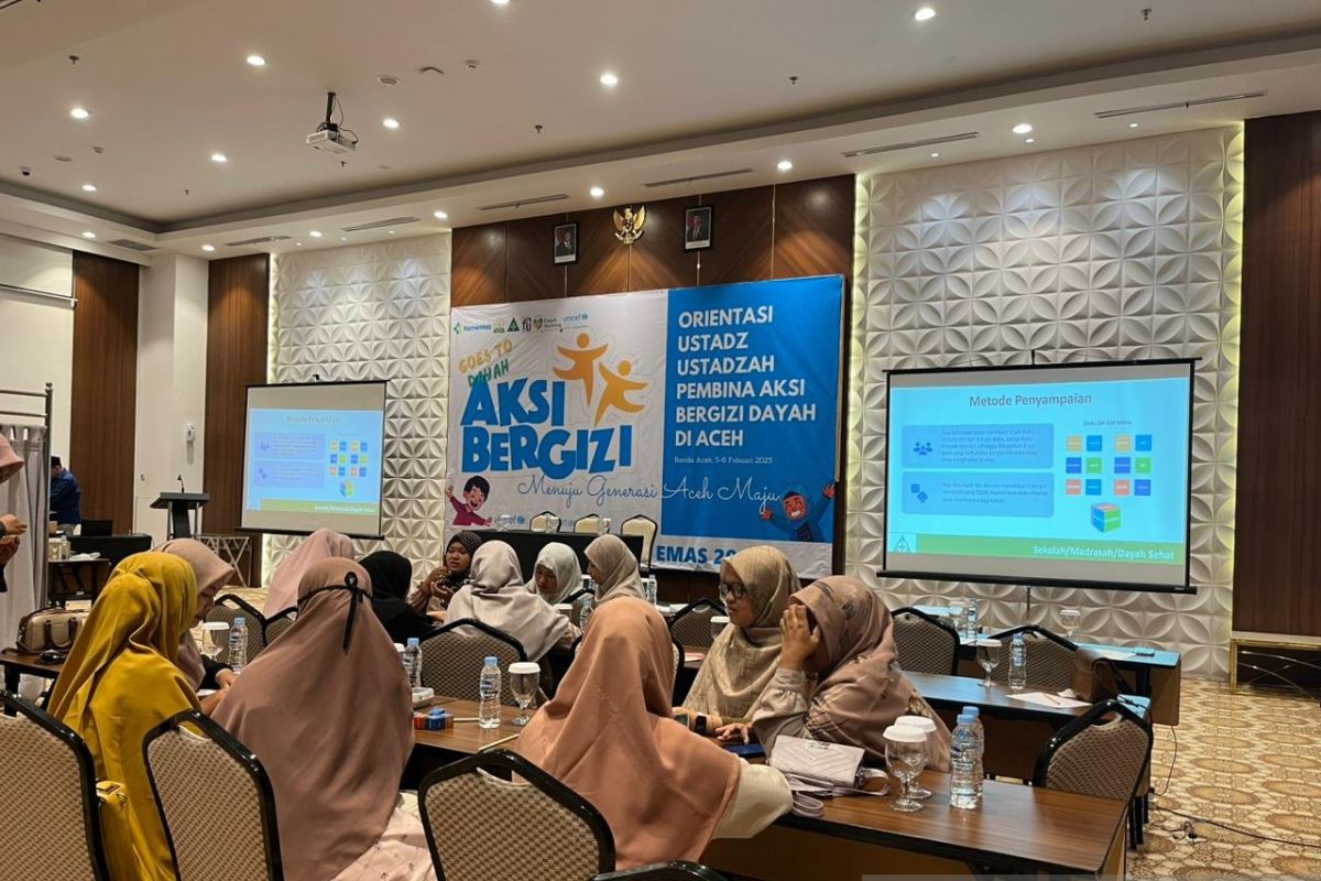 Unicef sosialisasi aksi bergizi bagi dayah di Aceh cegah anemia pada remaja