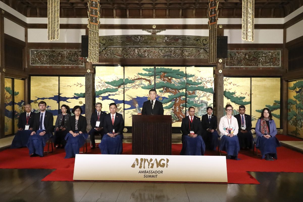 Japan's Miyagi Prefecture Holds "Miyagi Ambassador Summit" with Officials from 11 Countries/Regions