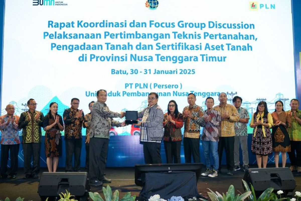 PLN UIP Nusra dan BPN NTT bahas pertimbangan teknis pertanahan dan sertifikasi aset