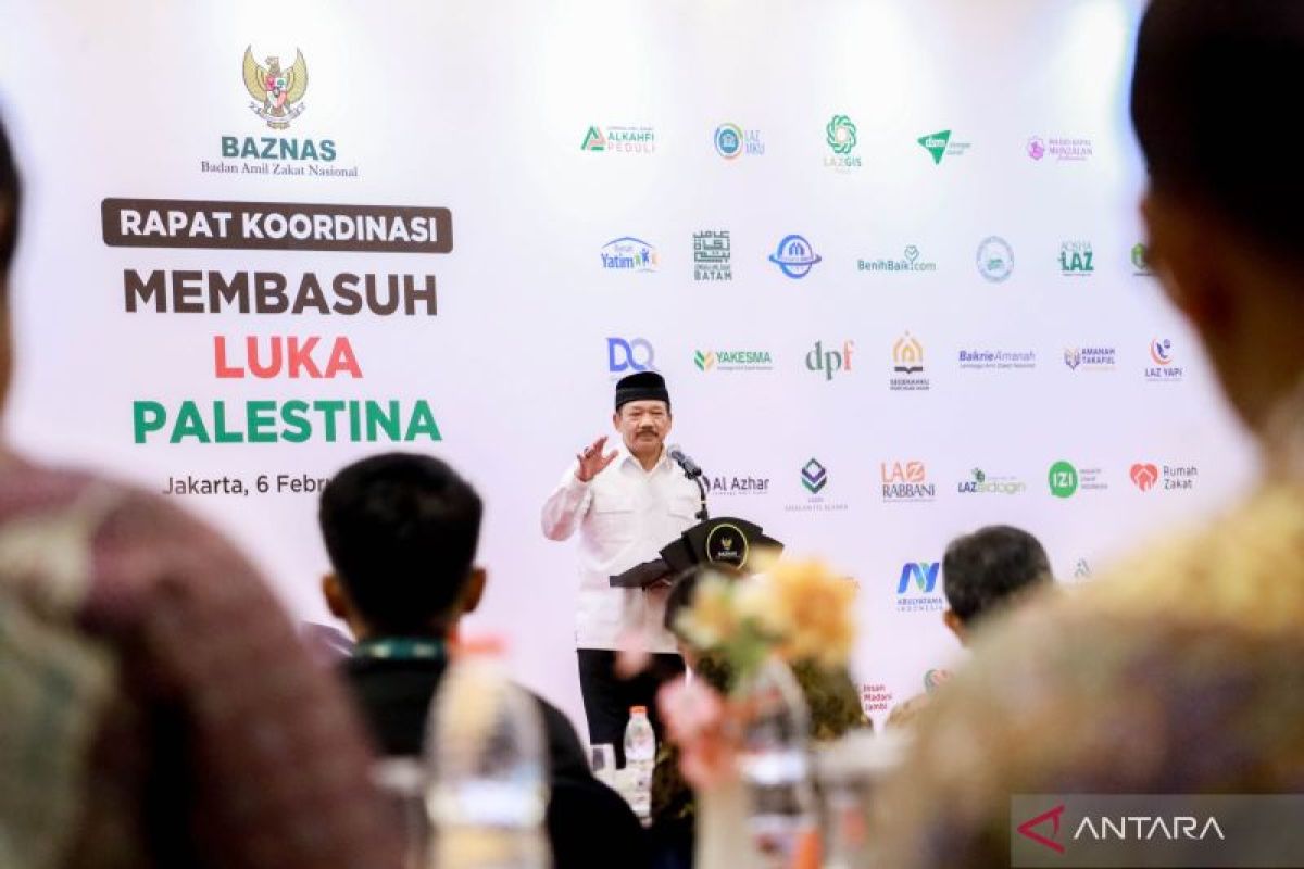 Baznas RI ajak seluruh masyarakat gencarkan bantuan untuk bangun Gaza