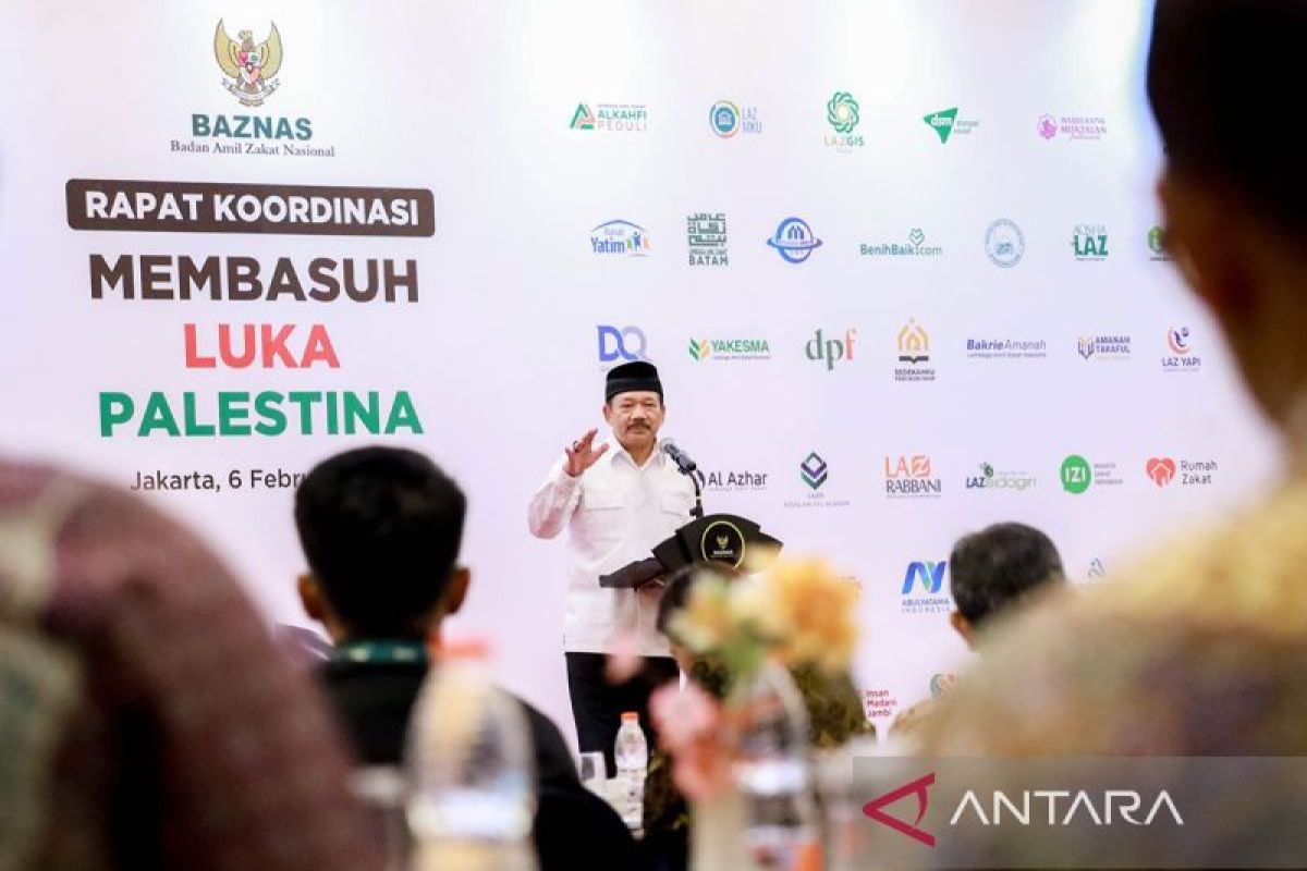 Baznas RI ajak seluruh masyarakat gencarkan bantuan untuk bangun Gaza