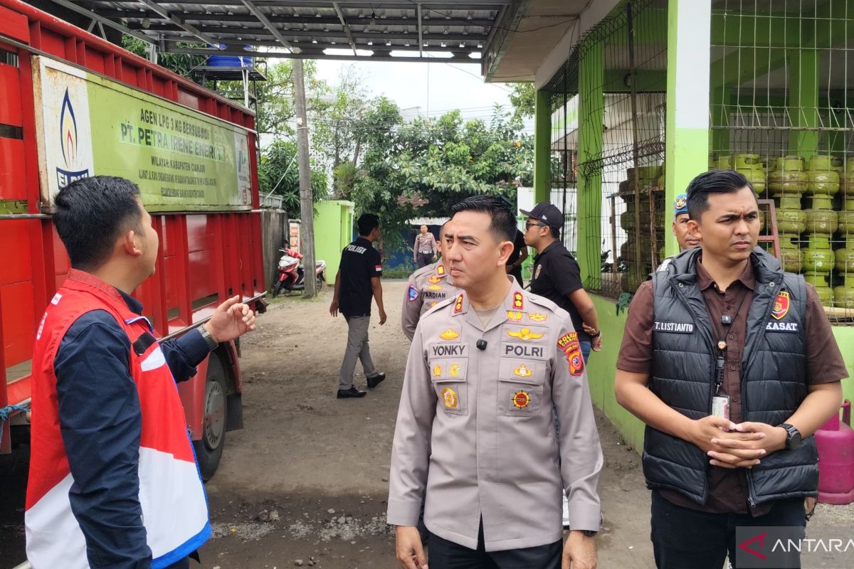 Polres Cianjur dalami kasus pengoplosan gas diduga dipasok dari agen