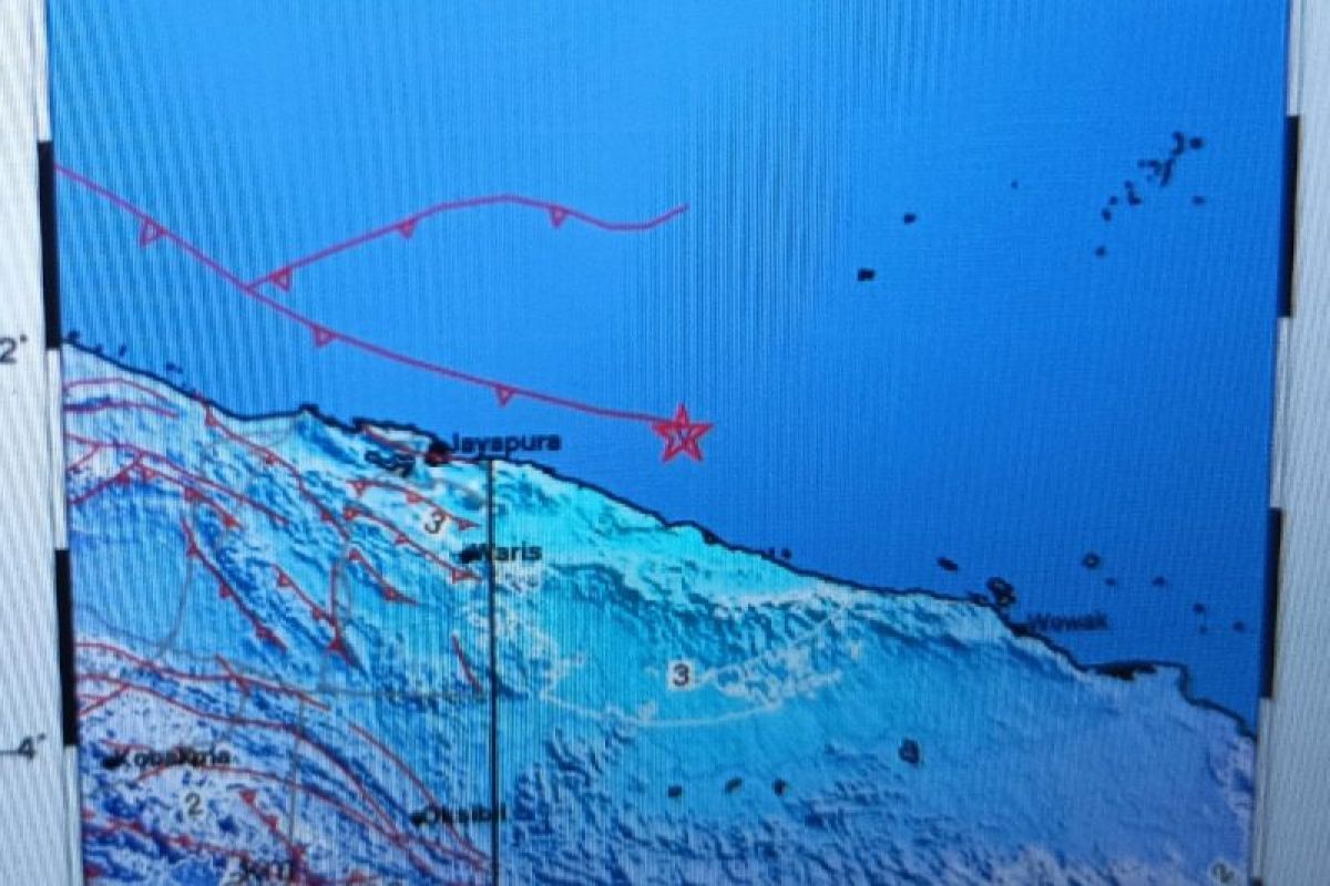 BMKG: Gempa bumi magnitudo 5,5 guncang Jayapura