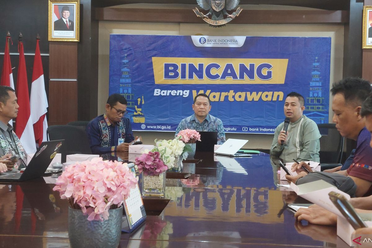 BI: Tekanan inflasi rendah akselerasi ekonomi Bengkulu 2025