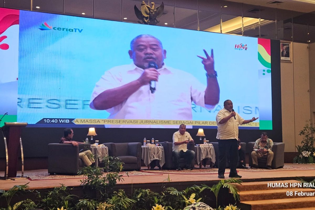 Acara Hari Pers Nasional membahas gangguan digital dalam jurnalistik