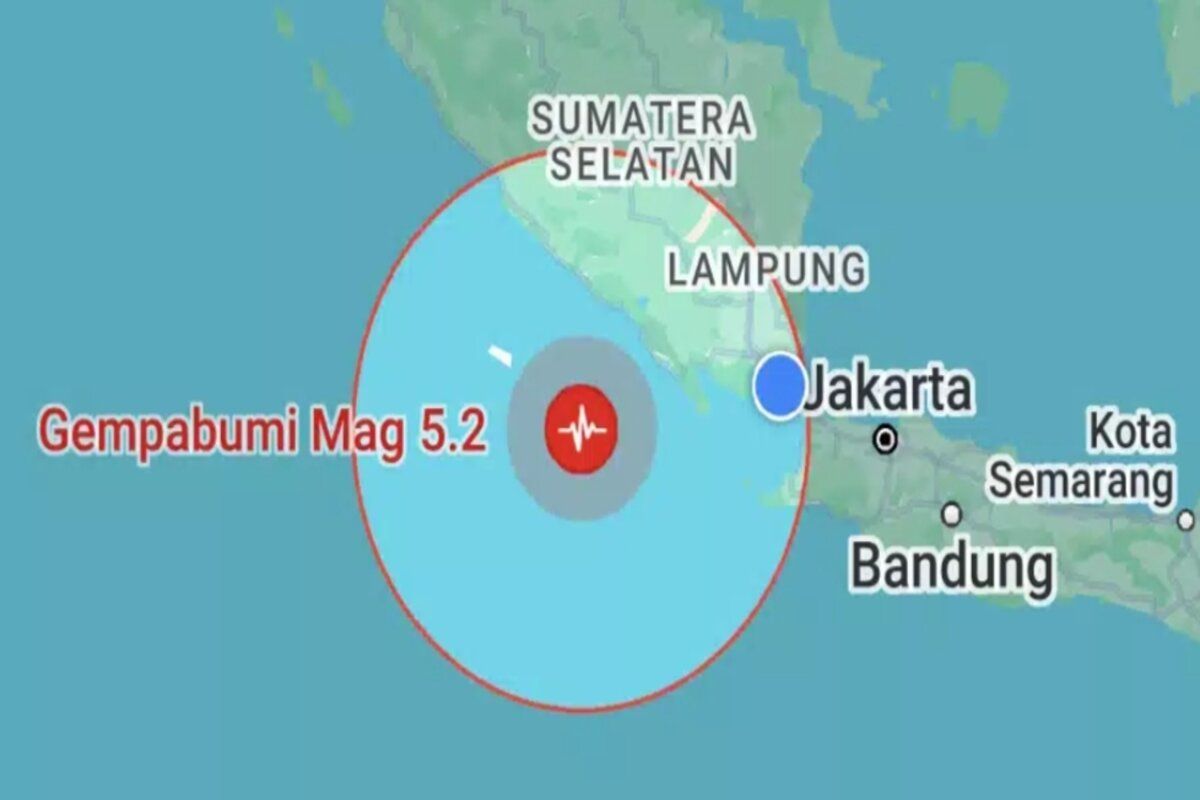 BMKG: Gempa 5,2 magnitudo guncang Pesisir Barat Lampung