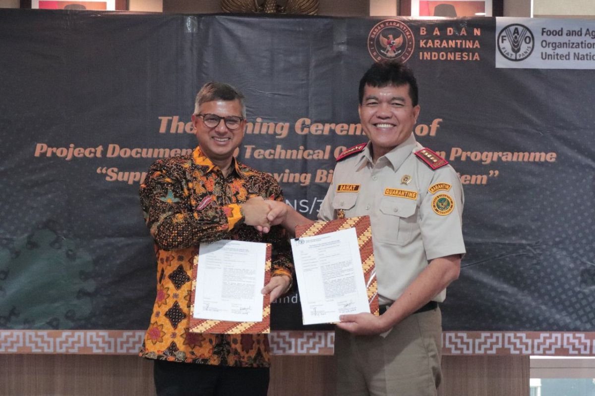 Indonesia, FAO complete project to boost biosecurity system