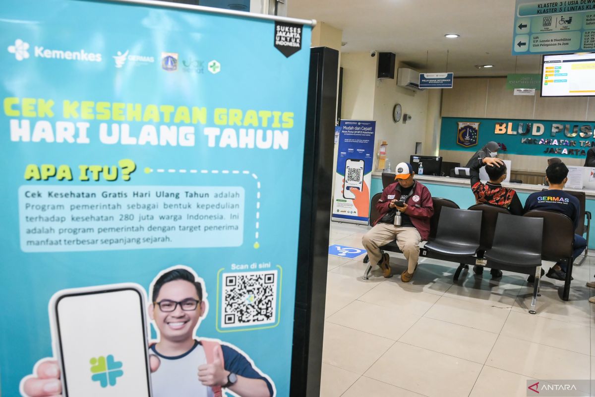 Kemenkes: Ultah terlewat masih dapat ikut Cek Kesehatan Gratis besok