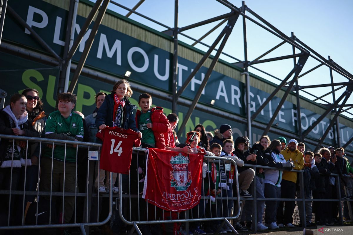 Piala FA - Langkah Liverpool dihentikan Plymouth Argyle