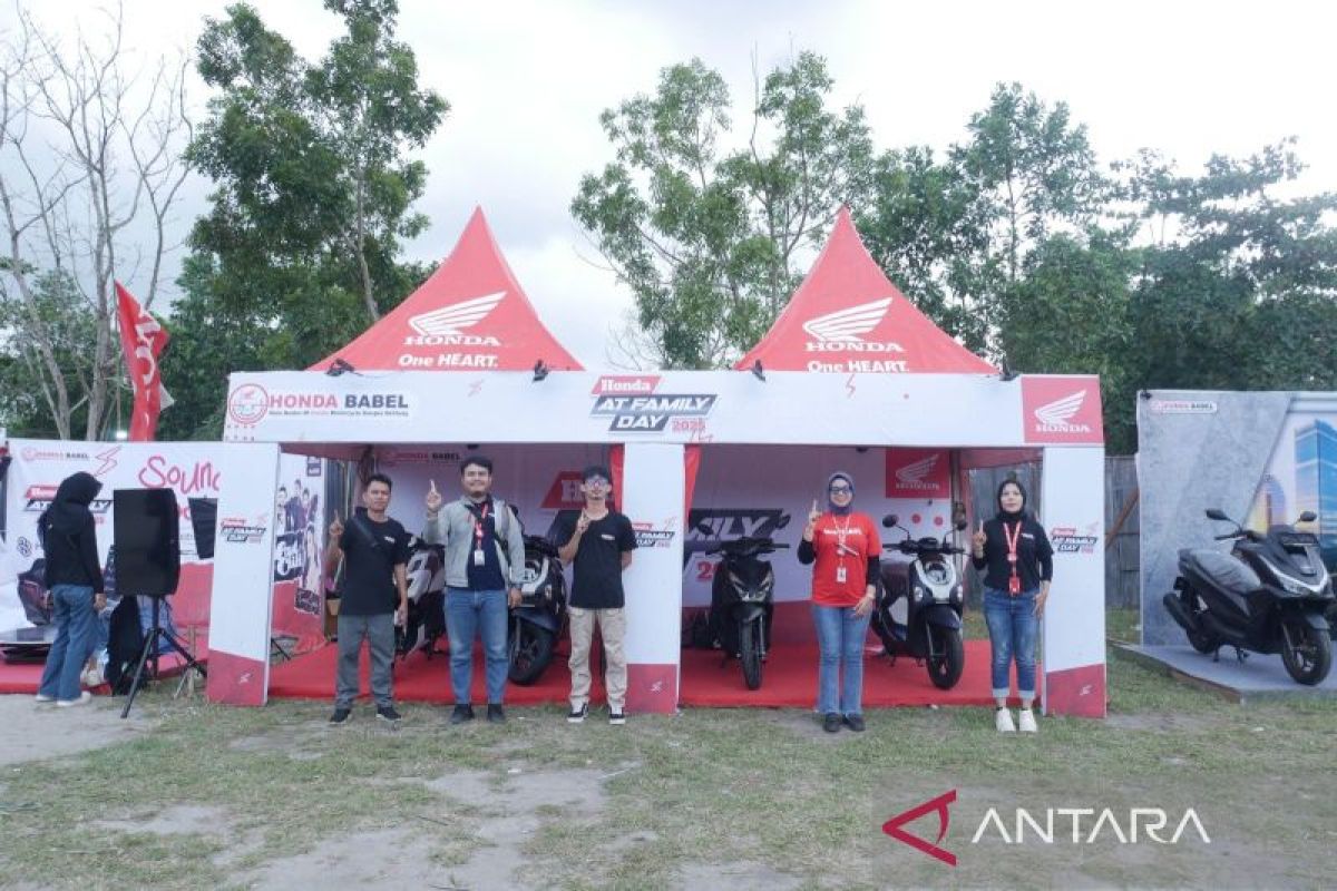 Honda Babel sukses curi perhatian saat gelaran 'Honda AT Family Day'