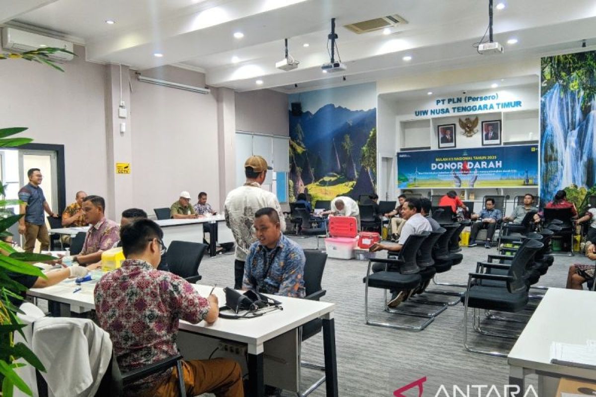 PLN berhasil mengumpulkan 60 kantong darah dalam aksi donor darah