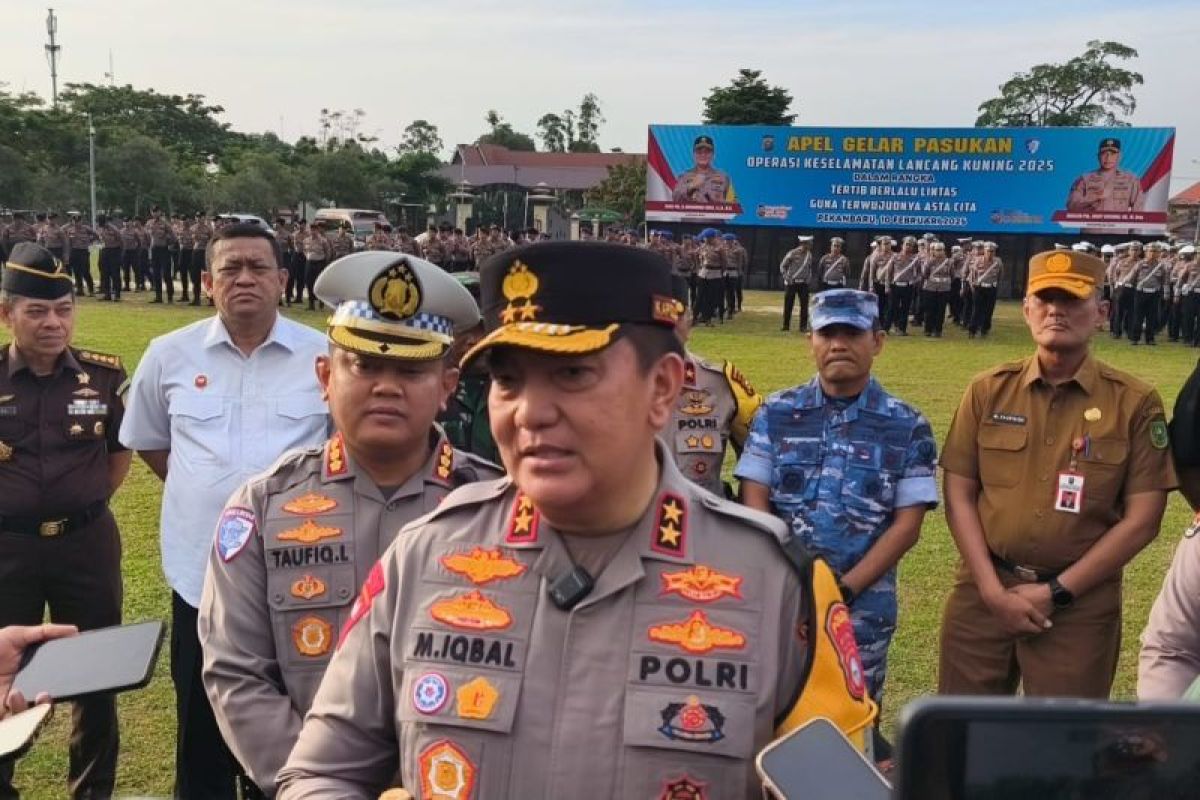 1.094 personel dikerahkan dalam Ops Keselamatan Lancang Kuning 2025