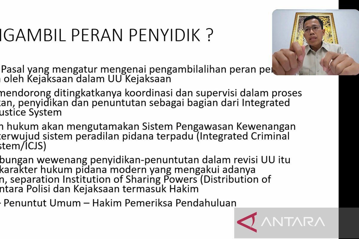 Komjak RI sebut revisi UU Kejaksaan tak jadikan jaksa kebal hukum