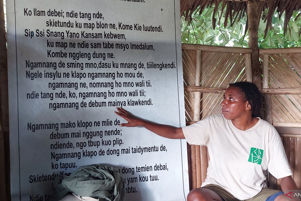 Striving to preserve Papua's Namblong language