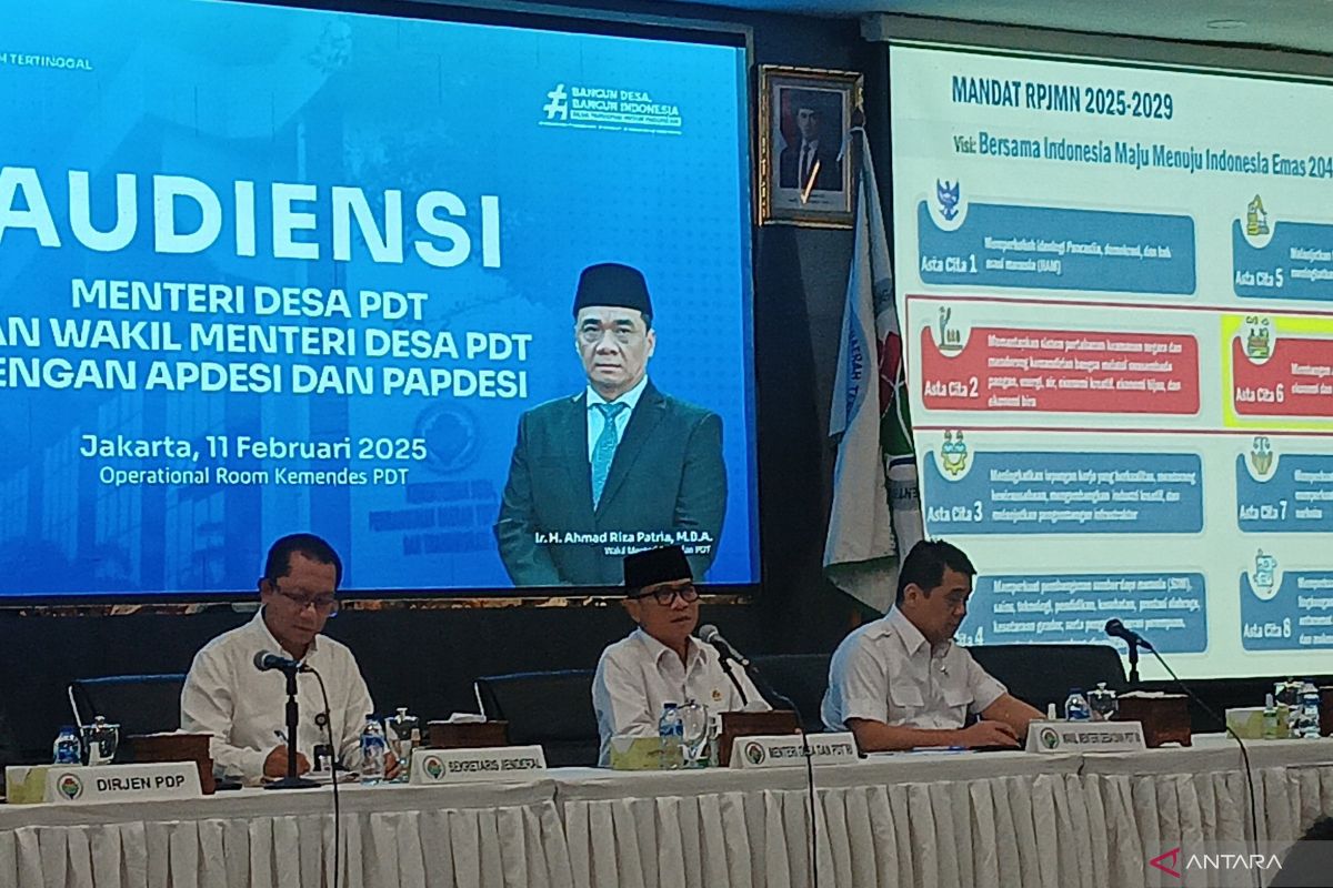 Mendes ajak Apdesi-Papdesi kolaborasi bangun desa