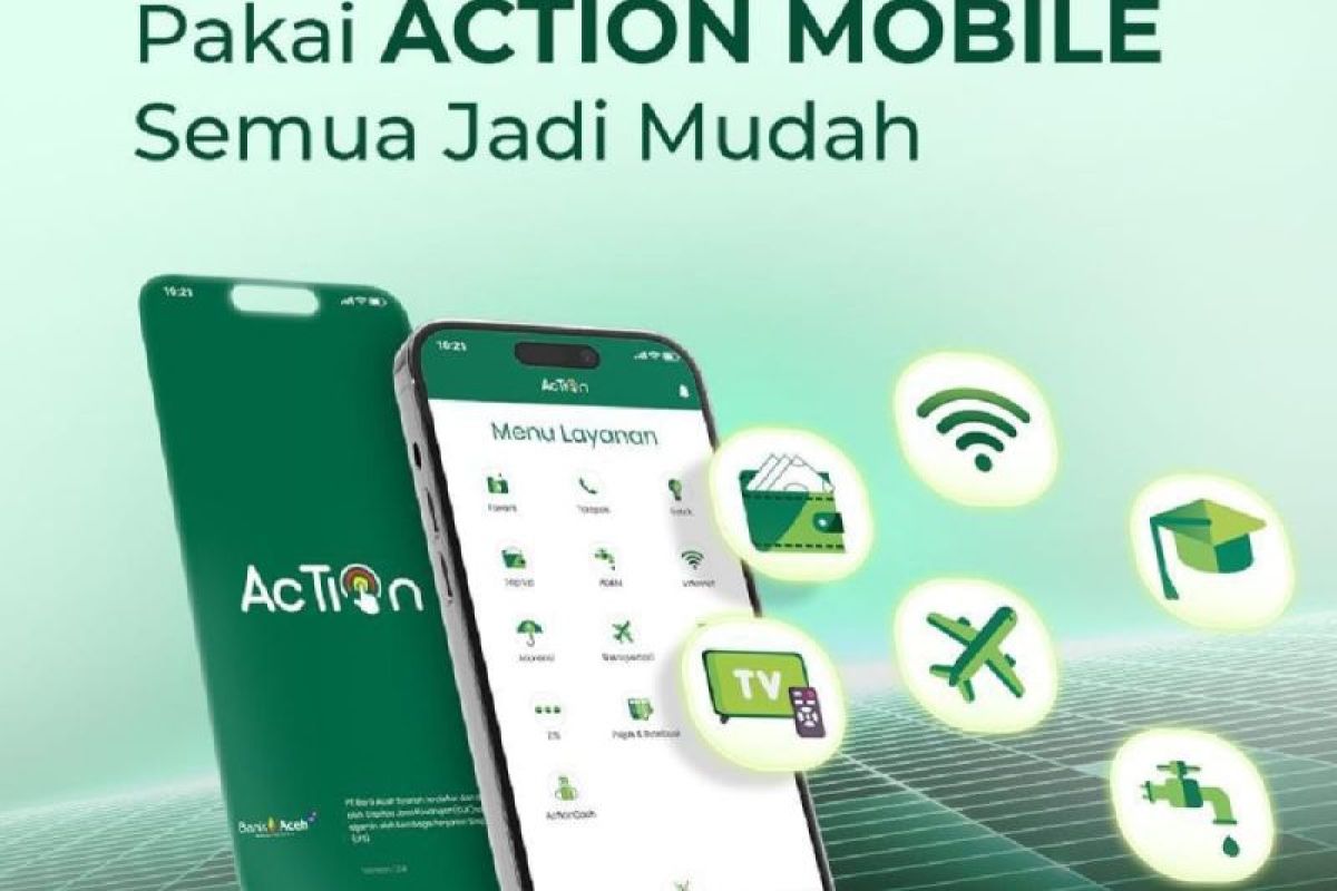 Bank Aceh: Action mobile mudahkan nasabah bertransaksi secara online