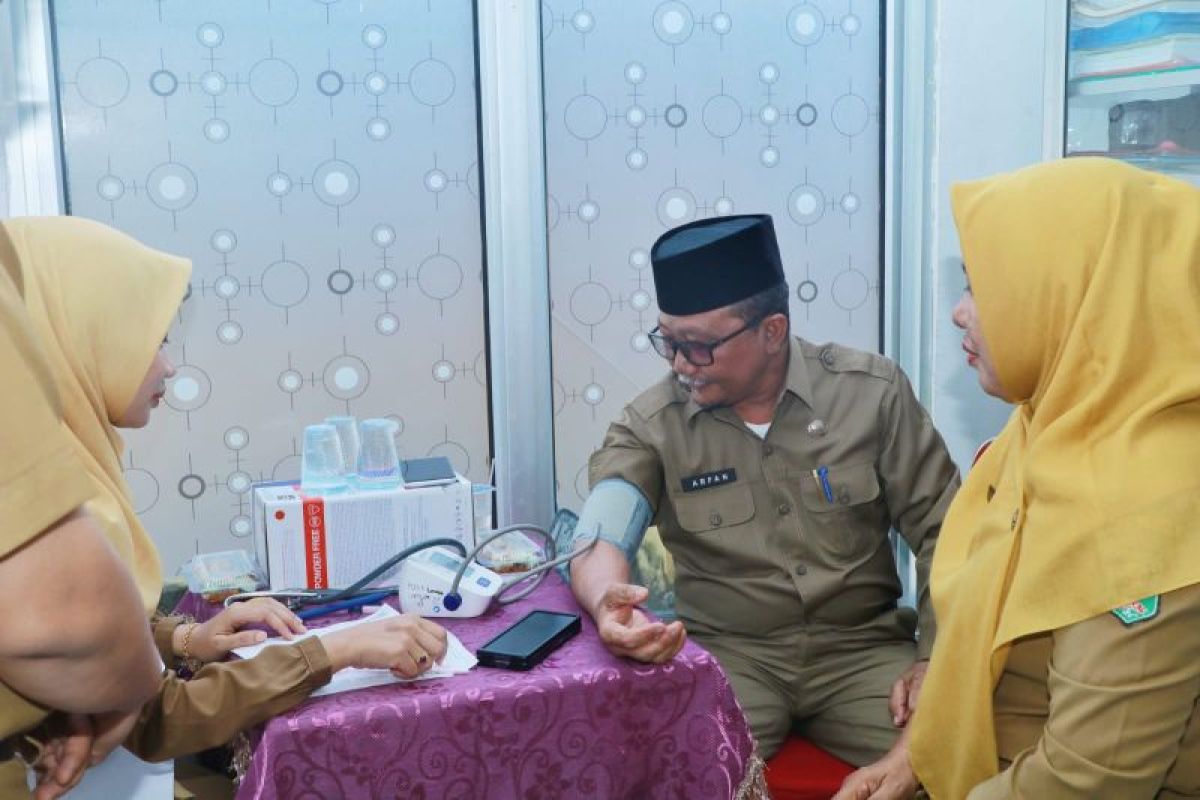 21 Puskesmas Pekanbaru laksanakan pemeriksaan kesehatan gratis