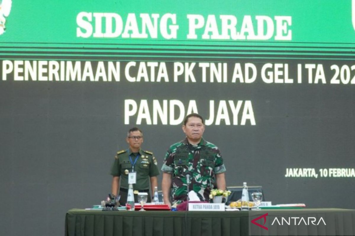 Pangdam Jaya minta Sidang Parade Cata PK dilaksanakan dengan baik