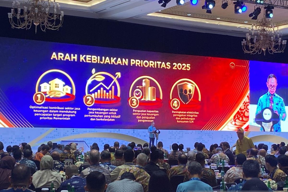 OJK optimistic of continued positive trend in financial sector in 2025