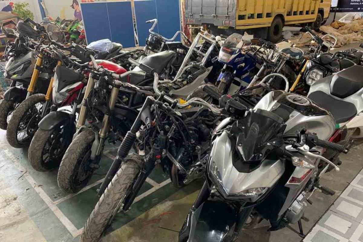 Bea Cukai Langsa ungkap impor ilegal sepeda motor bekas