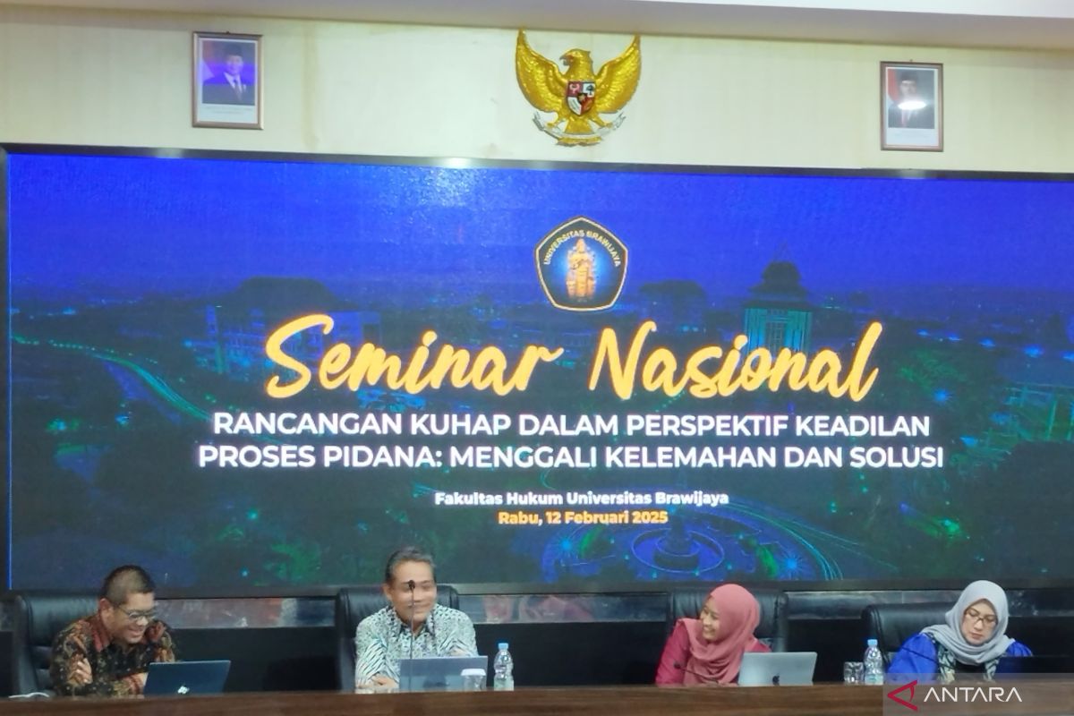 Guru Besar UB: Pembahasan RUU KUHAP perlu kedepankan harmonisasi