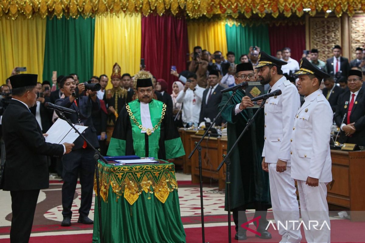 Pesan Mendagri ke Mualem: Jaga stabilitas politik dan keamanan Aceh