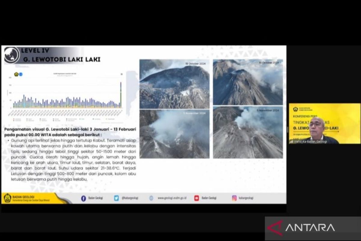 Badan Geologi menyediakan dua sumur bor untuk penyintas erupsi Lewotobi