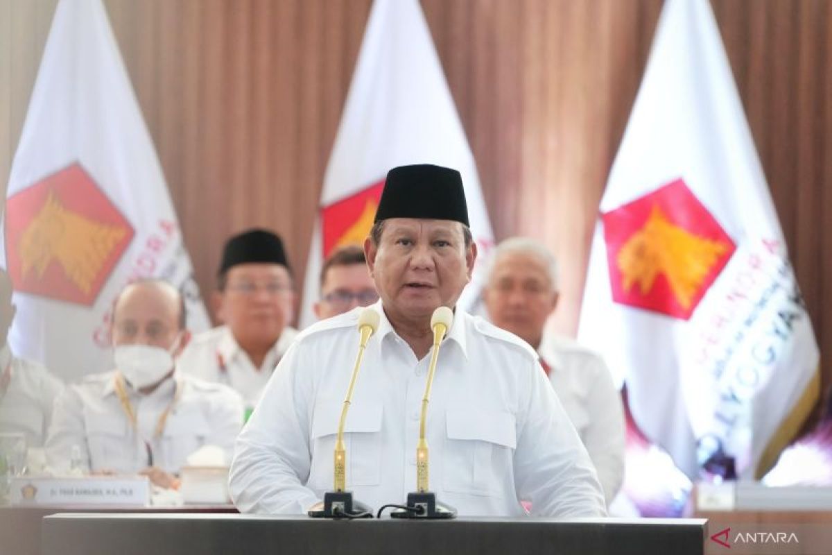 Kemarin, Prabowo jadi Ketum Gerindra hingga efisiensi di Kemenhan-TNI