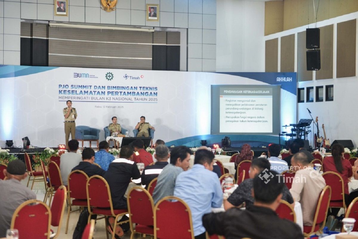 PT Timah gelar PJO Summit dan Bintek Keselamatan Pertambangan