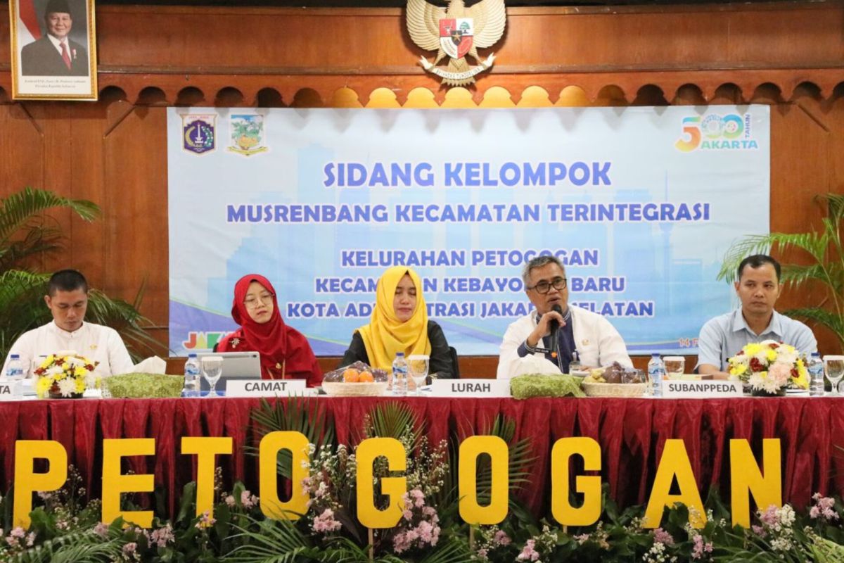 Jaksel terima usulan pembangunan jalan dan saluran air di Musrenbang
