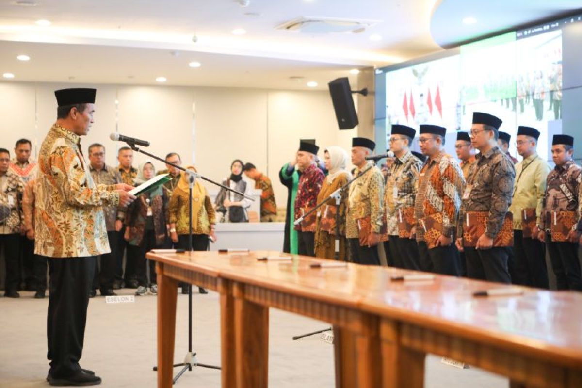 Mentan tekankan jajaran kawal swasembada pangan dan jauhi korupsi