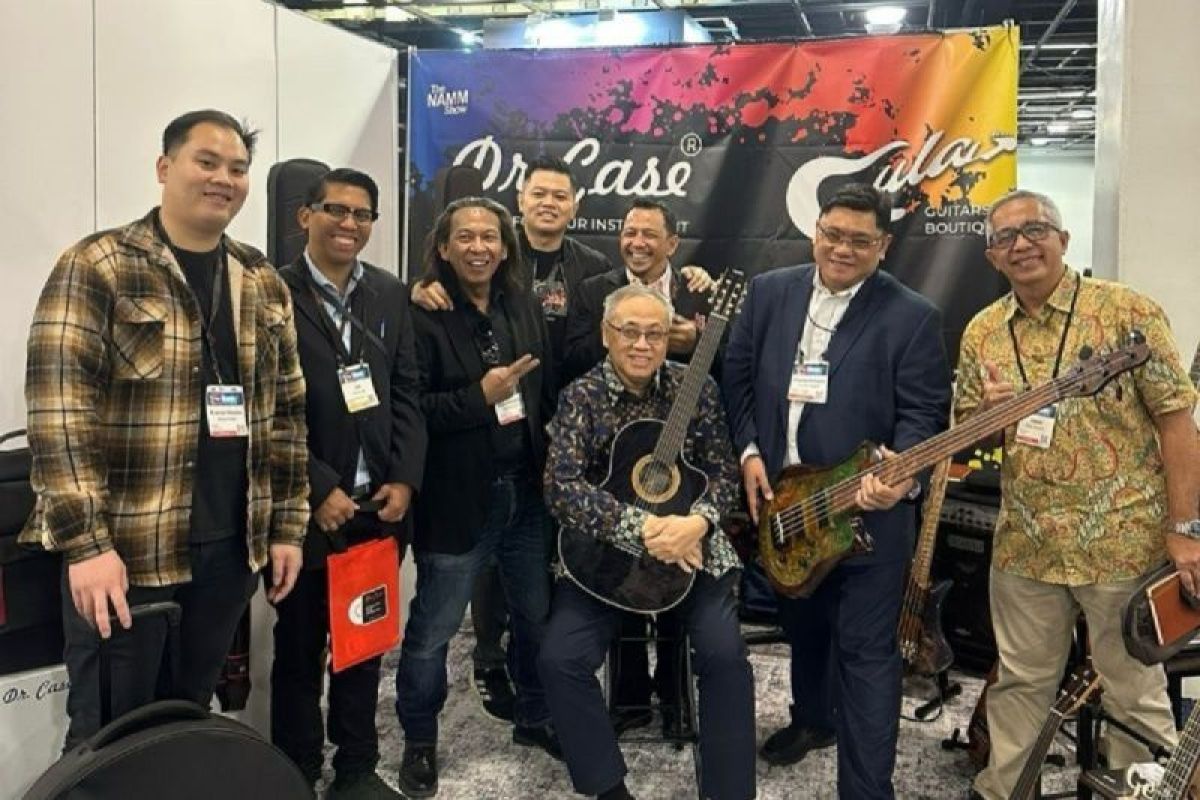 Produk gitar Indonesia catat potensi transaksi Rp7 miliar di Amerika Serikat