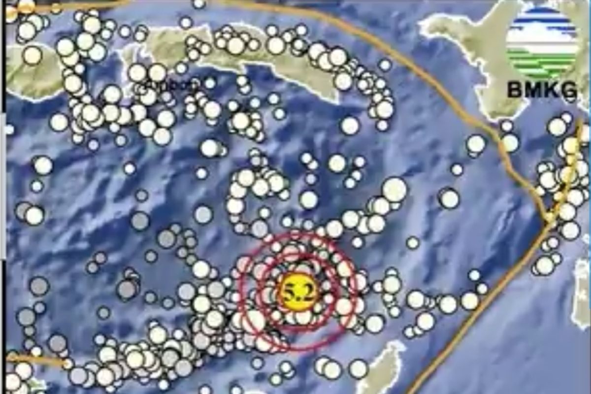 Gempa magnitudo 5,2 guncang Tanimbar, Maluku