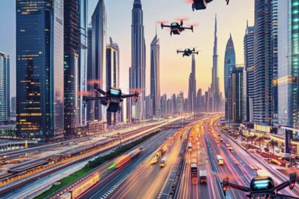 UAE Begins Mapping Air Corridors for Air Taxis and Cargo Drones to Transform Urban Transportation