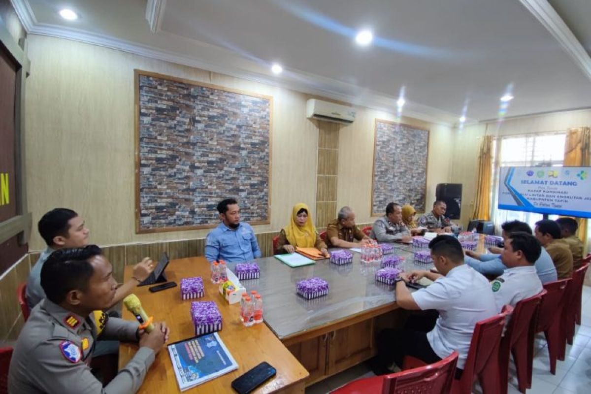 Polres Tapin gelar rapat bahas keselamatan dan infrastruktur jalan