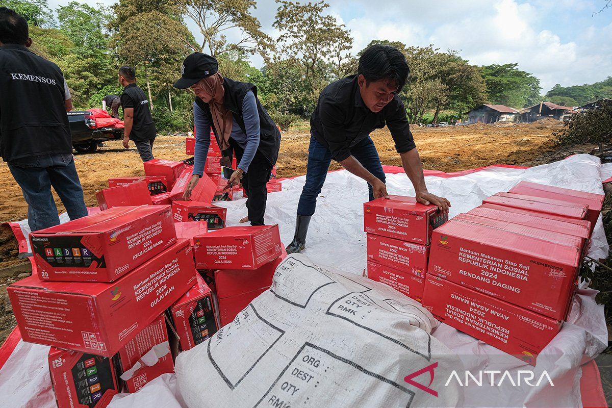 Kemensos salurkan bantuan bagi korban bencana di Tapanuli Selatan