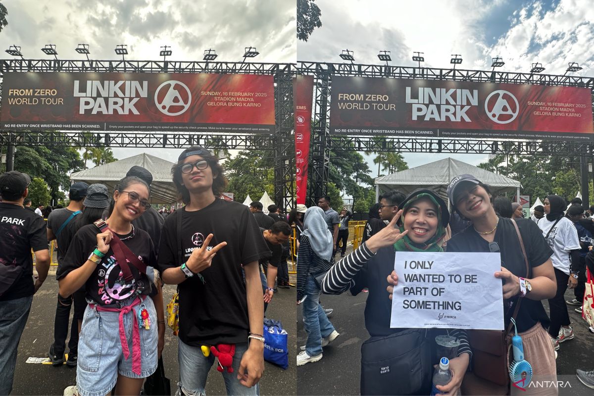 Fans tidak sabar nantikan penampilan Linkin Park di GBK