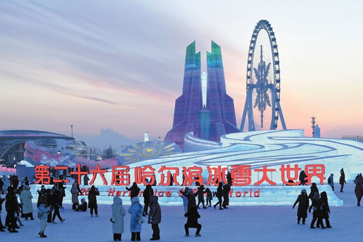 Harbin wonderland welcomes the world