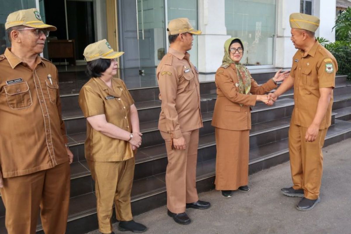 dr Susanti pimpin apel terakhir sebagai Wali Kota Pematangsiantar