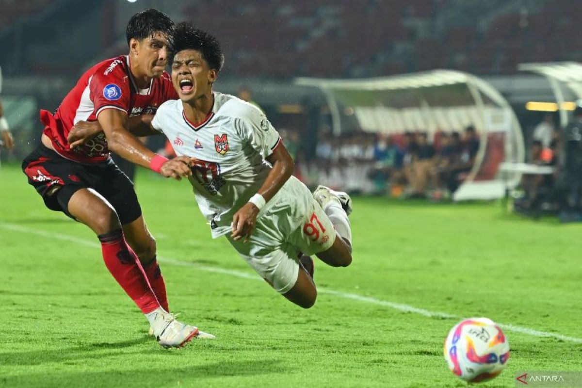 Bali United berbagi satu poin dengan Malut United 