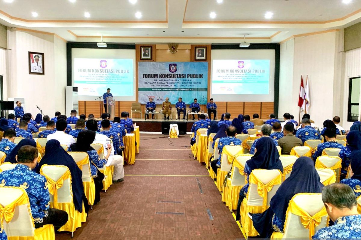Pj Gubernur Gorontalo: Perencanaan pembangunan harus selaras