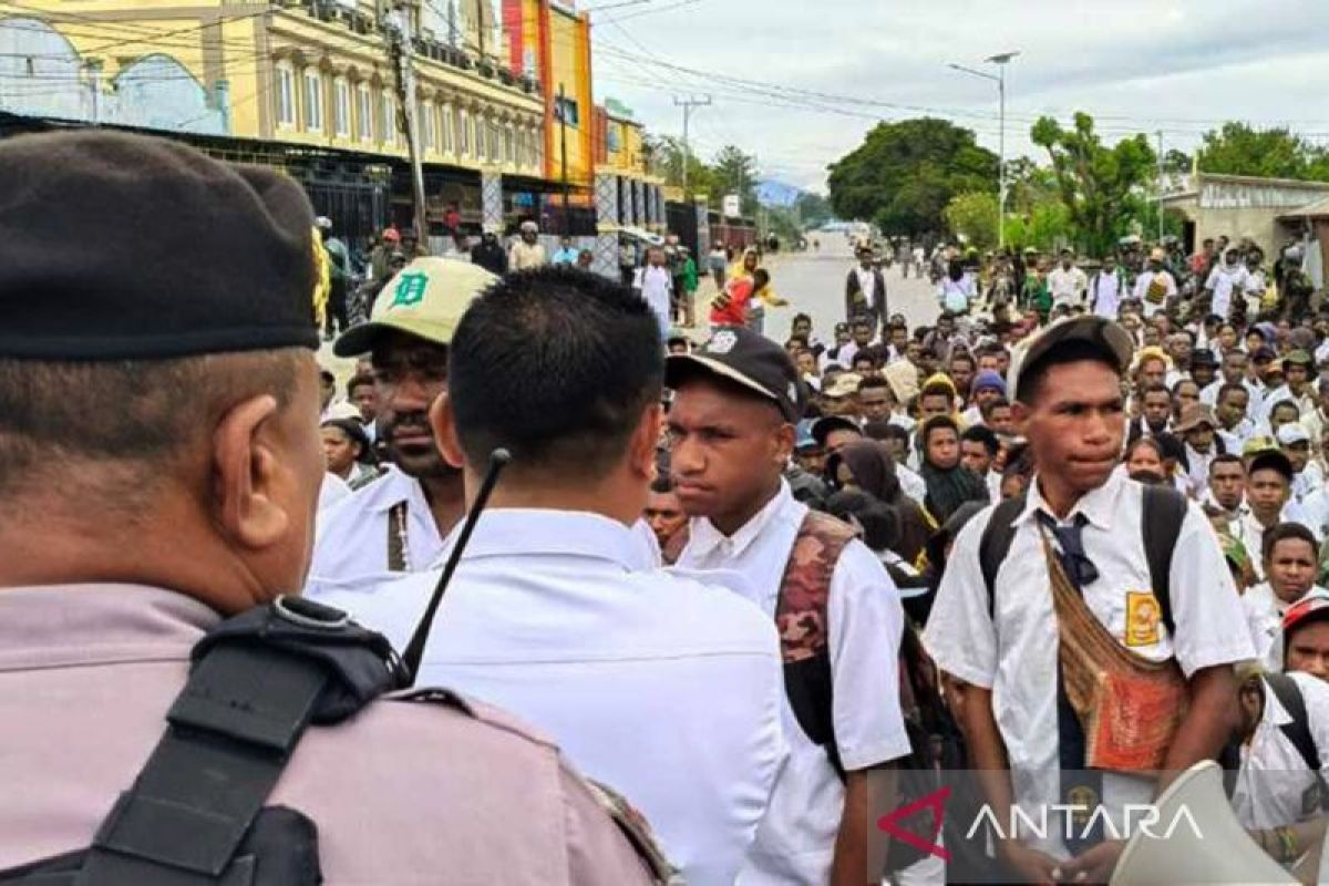 Polres Jayawijaya imbau pelajar tidak lakukan demo penolakan MBG