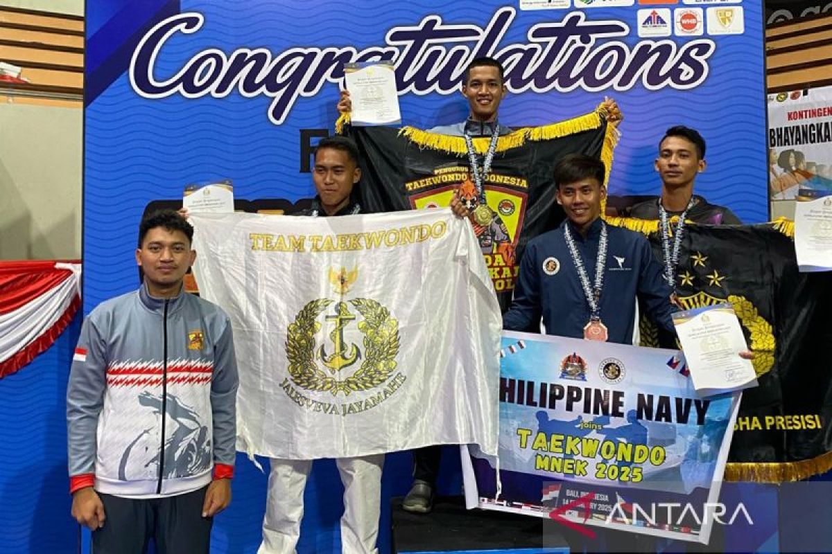 Anggota Polres Lombok Tengah juara tiga ajang Taekwondo Internasional