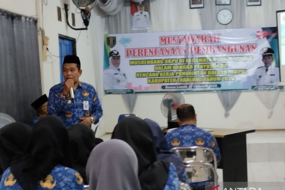 RKPD 2026 Kecamatan Banua Lawas targetkan tekan angka kemiskinan