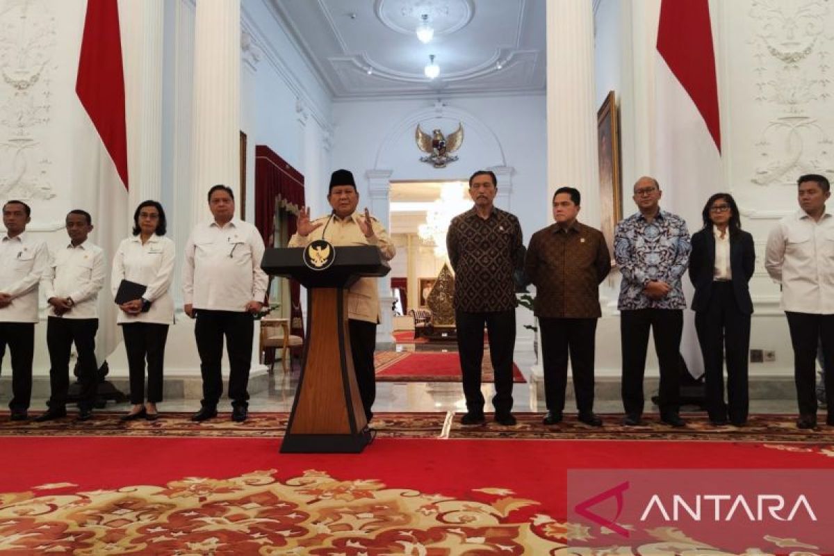 Prabowo umumkan delapan kebijakan pendorong ekonomi di kuartal I 2025