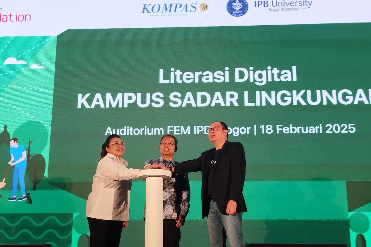 Kolaborasi BLDF-IPB-Kompas gelar kampus literasi digital
