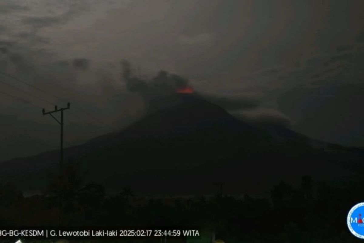 Three eruptions recorded at Mt. Lewotobi Laki-laki