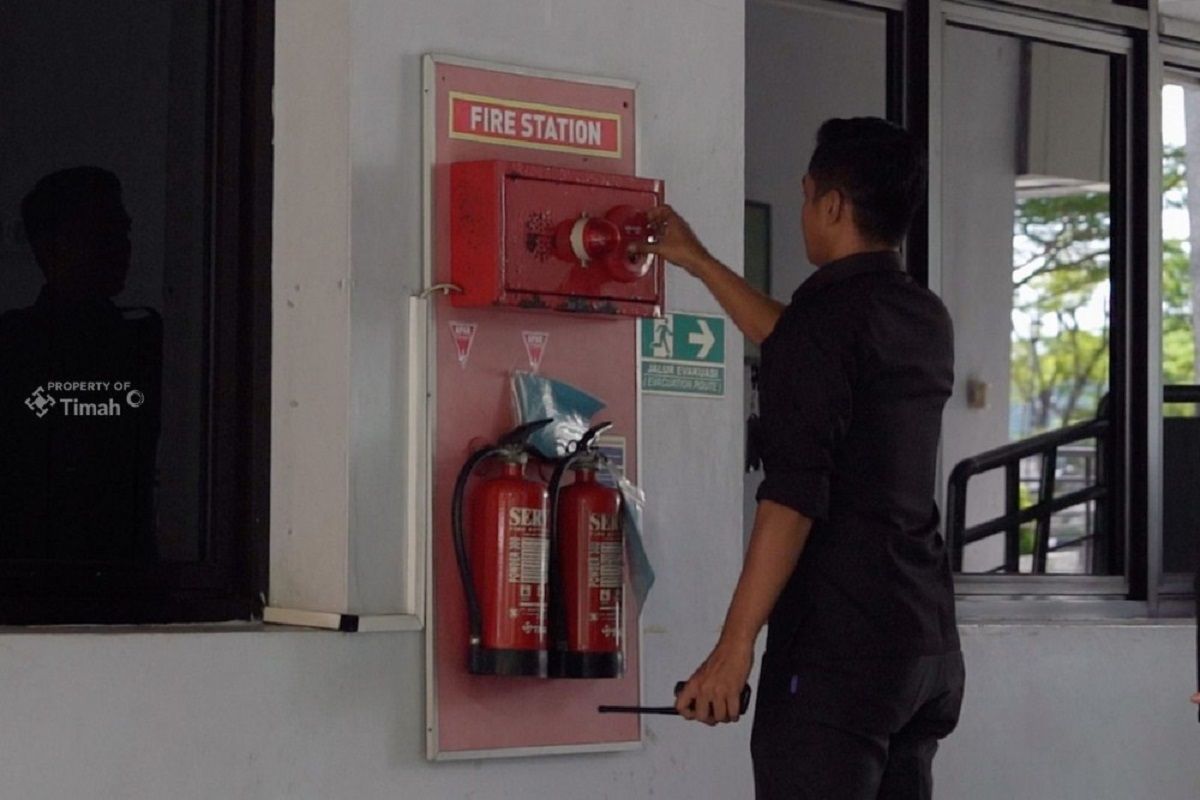 PT Timah intensifkan pemasangan rambu keselamatan perkuat K3