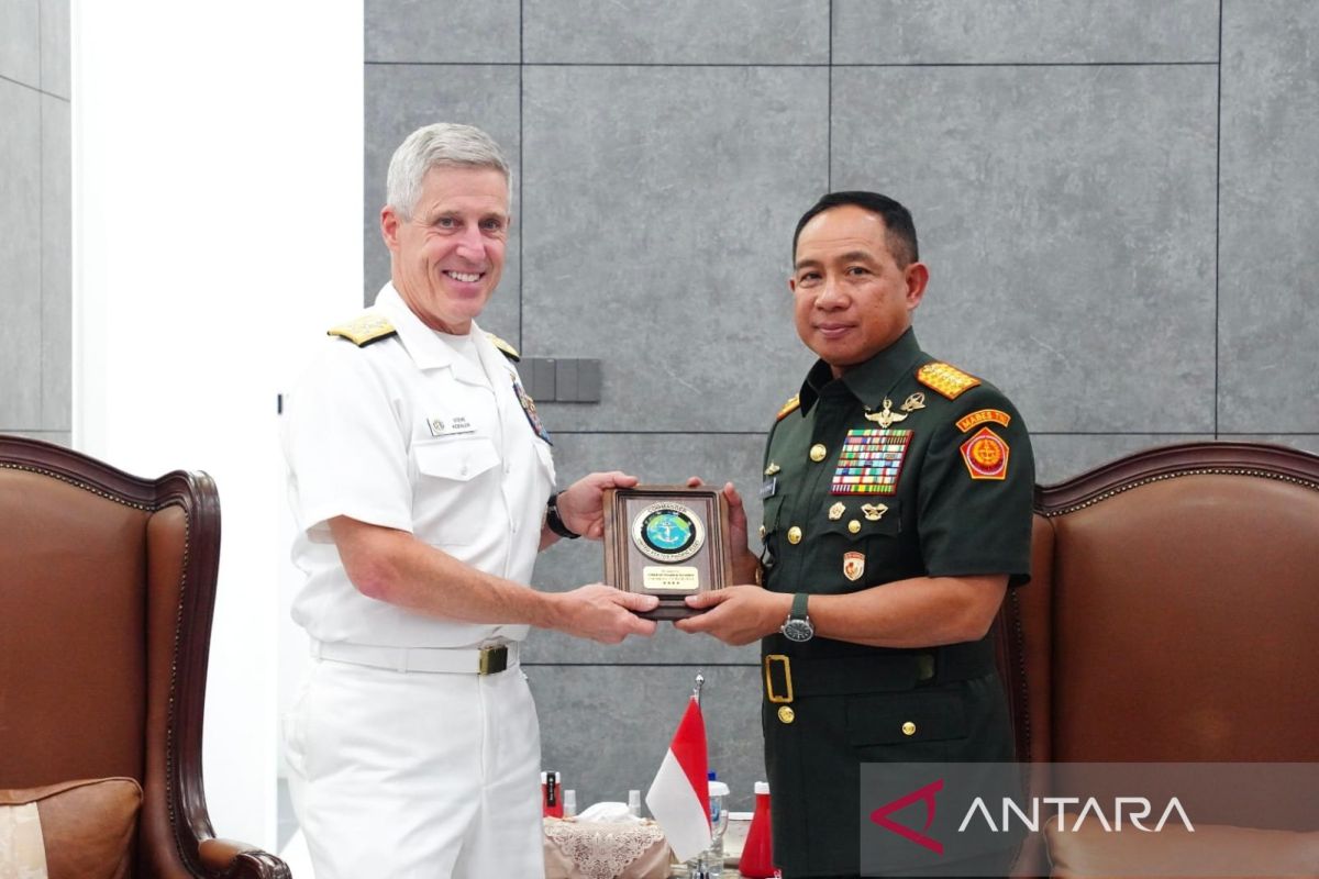 Panglima TNI perkuat kerja sama militer dengan Panglima AS