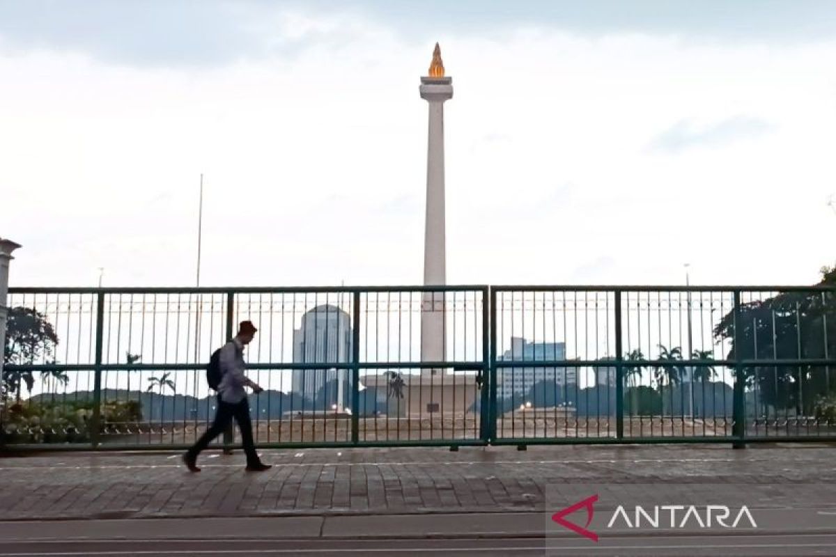 Monas ditutup untuk umum saat acara pelantikan kepala daerah